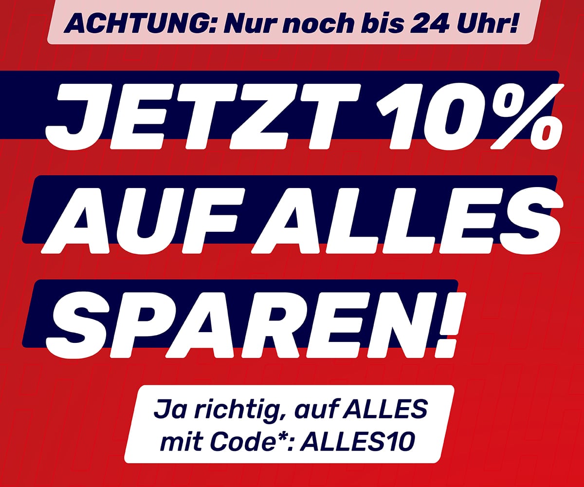 10% auf alles!