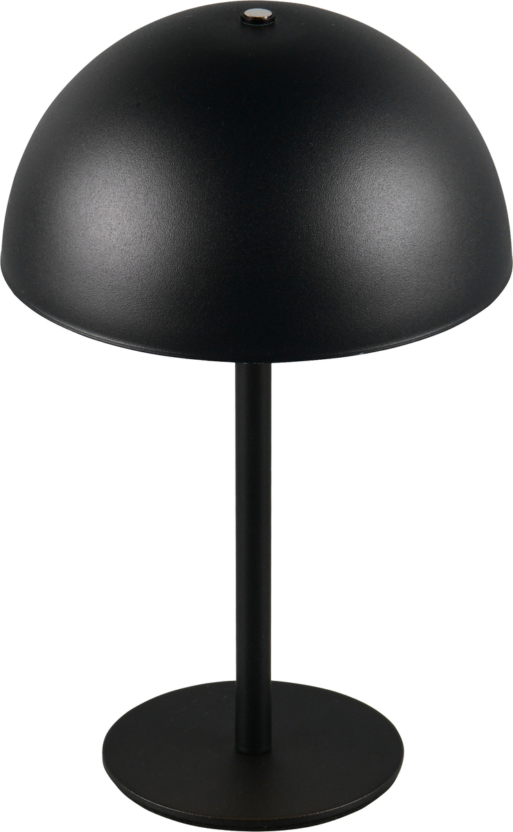 REALITY LED-Akku-Tischleuchte MUNOZ, R54891132, 1,3W, 120lm, 3000K, schwarz