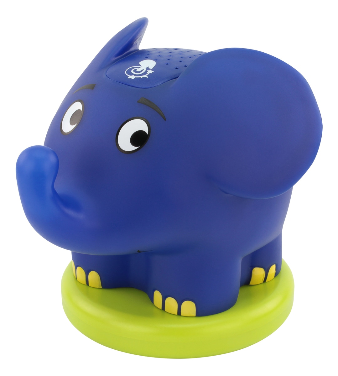 Image of ANSMANN Musik-Sternenlicht Elefant, Batteriebetrieb, blau-grün
