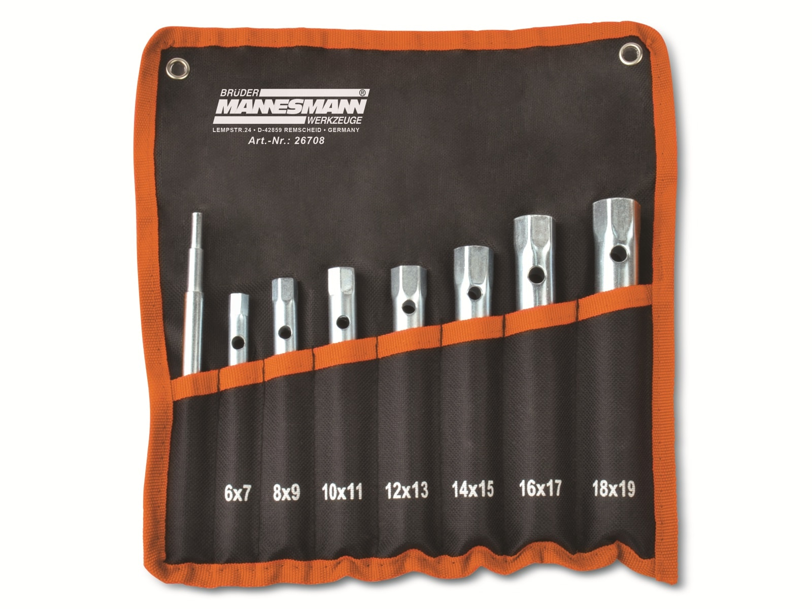 Image of BRÜDER MANNESMANN Rohrsteckschlüssel-Set