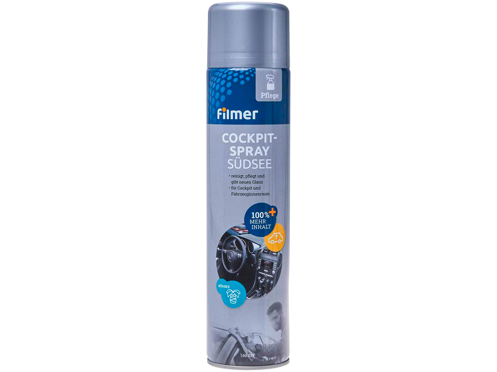 KFZ 60037 - KFZ - Cockpitspray Südsee, 600ml