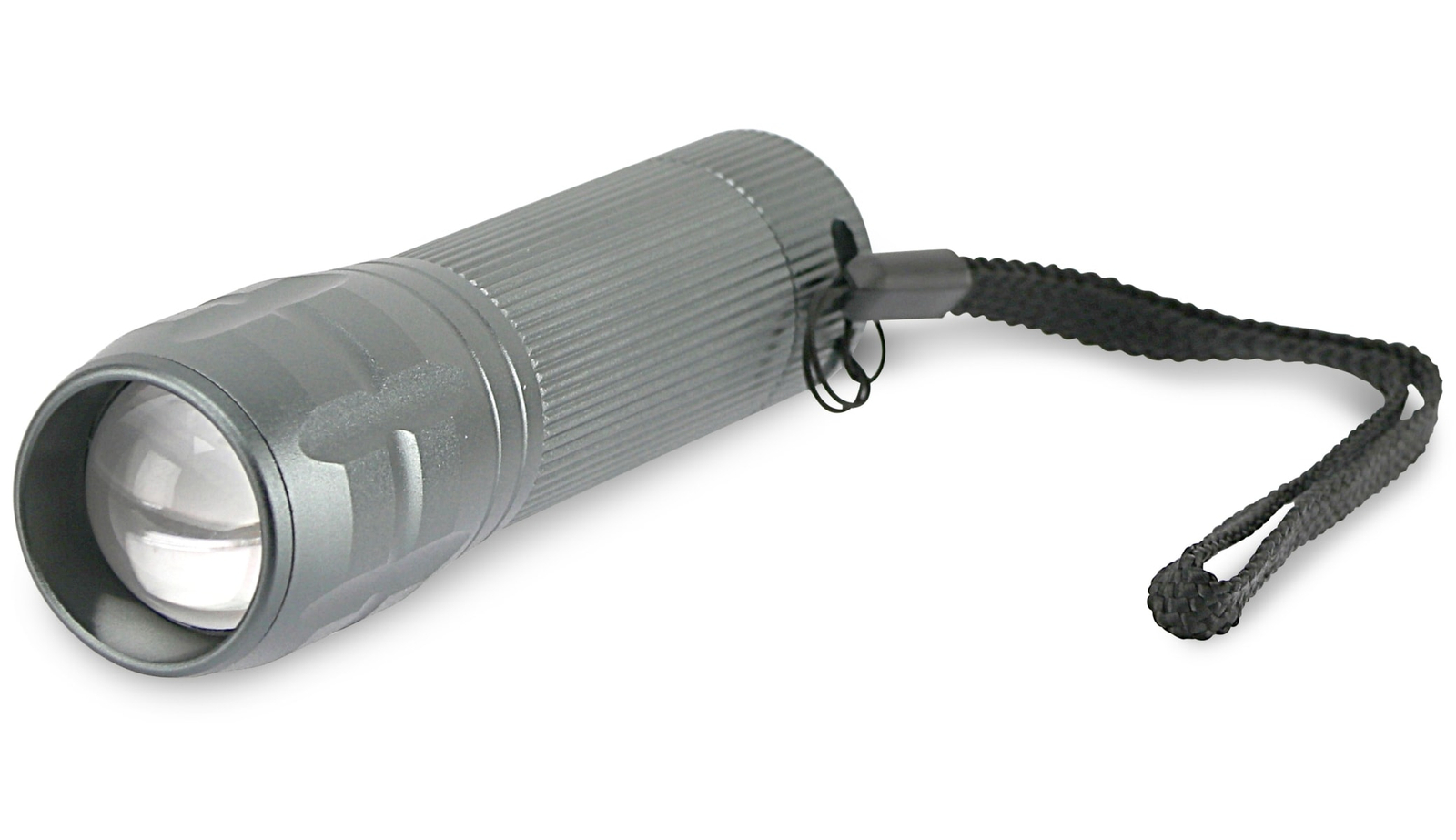 LED-Taschenlampe, Alu, 5 W OSRAM LED, 4xMicro