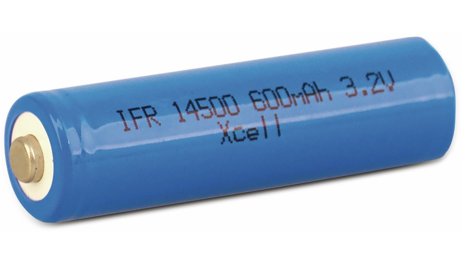 XC IFR 14500 - Lithium-Akku für Solarleuchten, 14500, 600 mAh