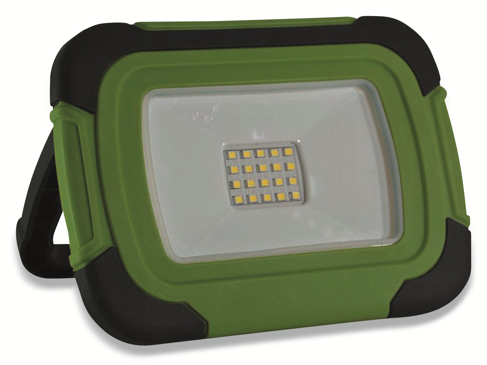 V-TAC LED-Fluter VT-20-R, 20 W, 1400 lm, 4000 K, Akkubetrieb, grün/schwarz