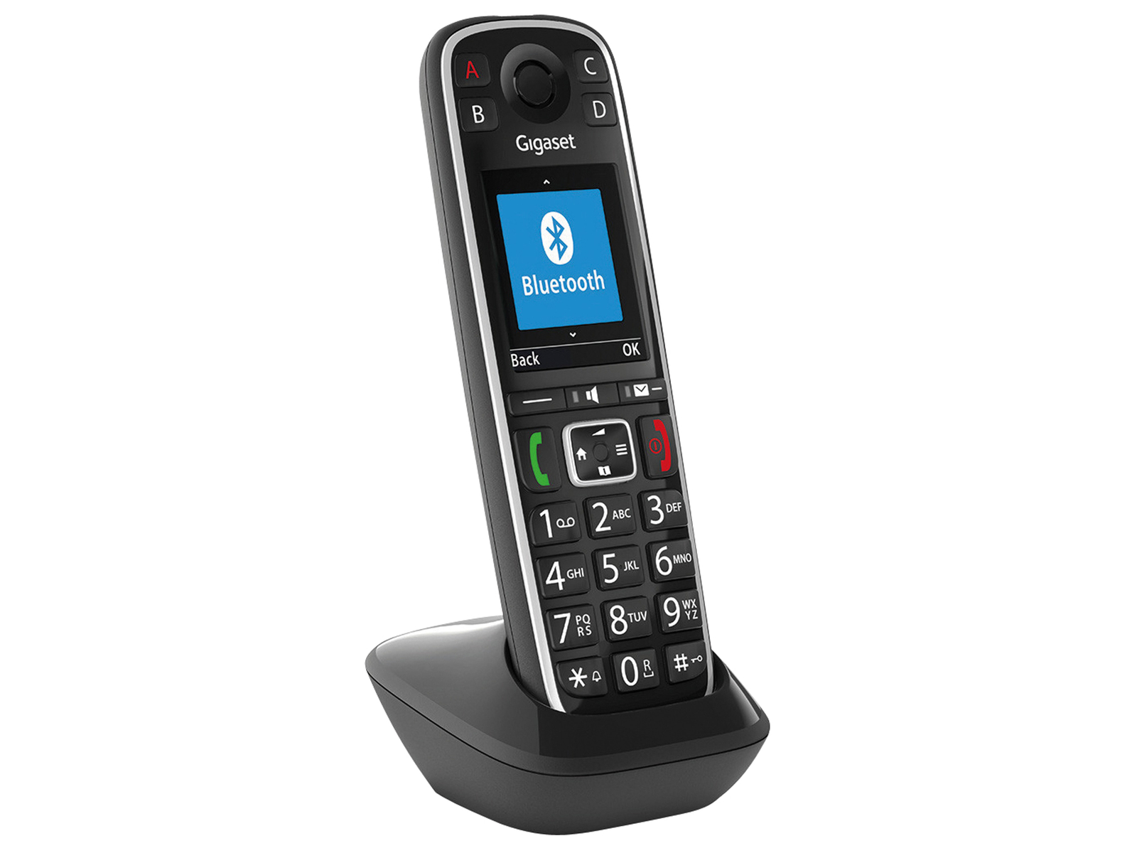 Gigaset E720HX (Internationale Version), Telefon, Schwarz - Bild 3