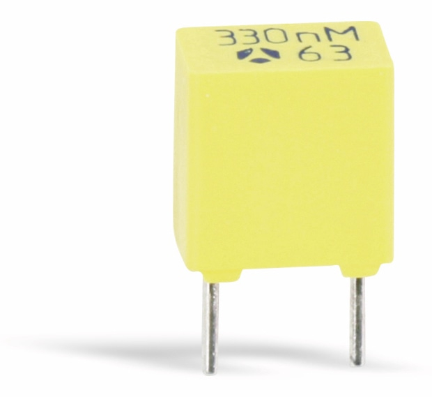 AVX Folien-Kondensator, 330 nF, 63 V, radial, RM 5, BF074D0334M