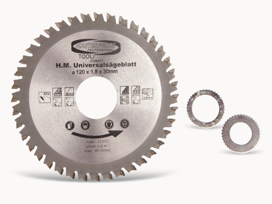 Universal-Sägeblatt 190 mm 60 Zähne - Masterproof
