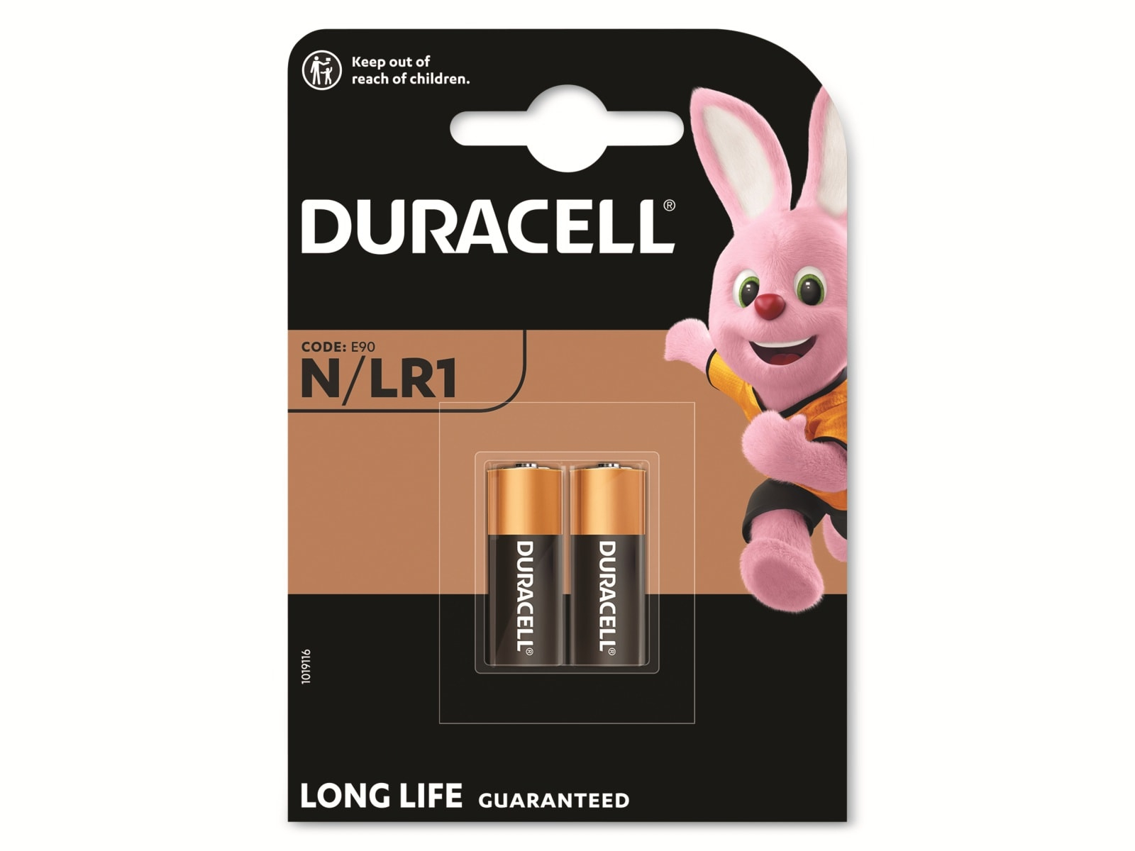 Image of DURACELL Alkaline-Lady-Batterie LR1, 1.5V, Electronics, 2 Stück