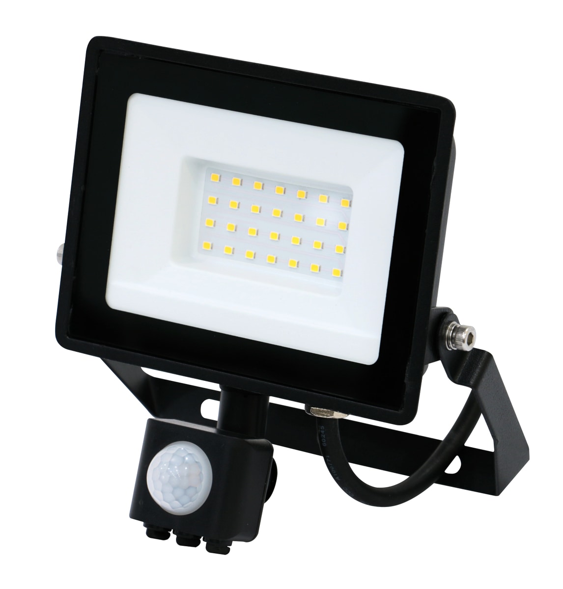 Image of BLULAXA LED-Fluter mit Bewegungsmelder, EEK: F, 30W, 2500lm, 4000K, schwarz