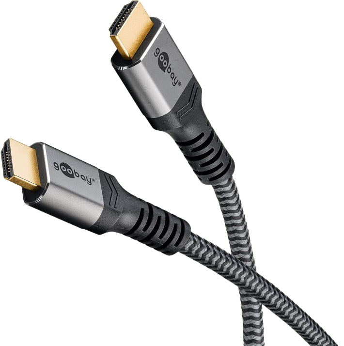 Image of GOOBAY 64992 - HDMI Kabel - Goobay Plus, 4K60Hz, 0,50 m