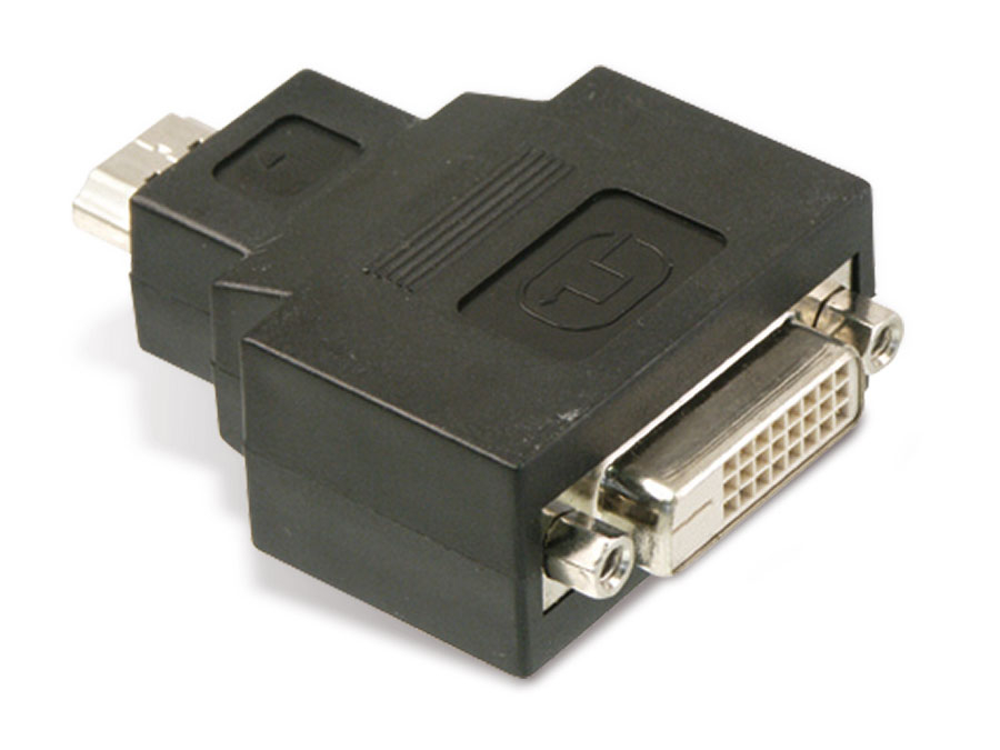 Image of S-IMPULS HDMI-Adapter, A-Stecker/DVI-Kupplung