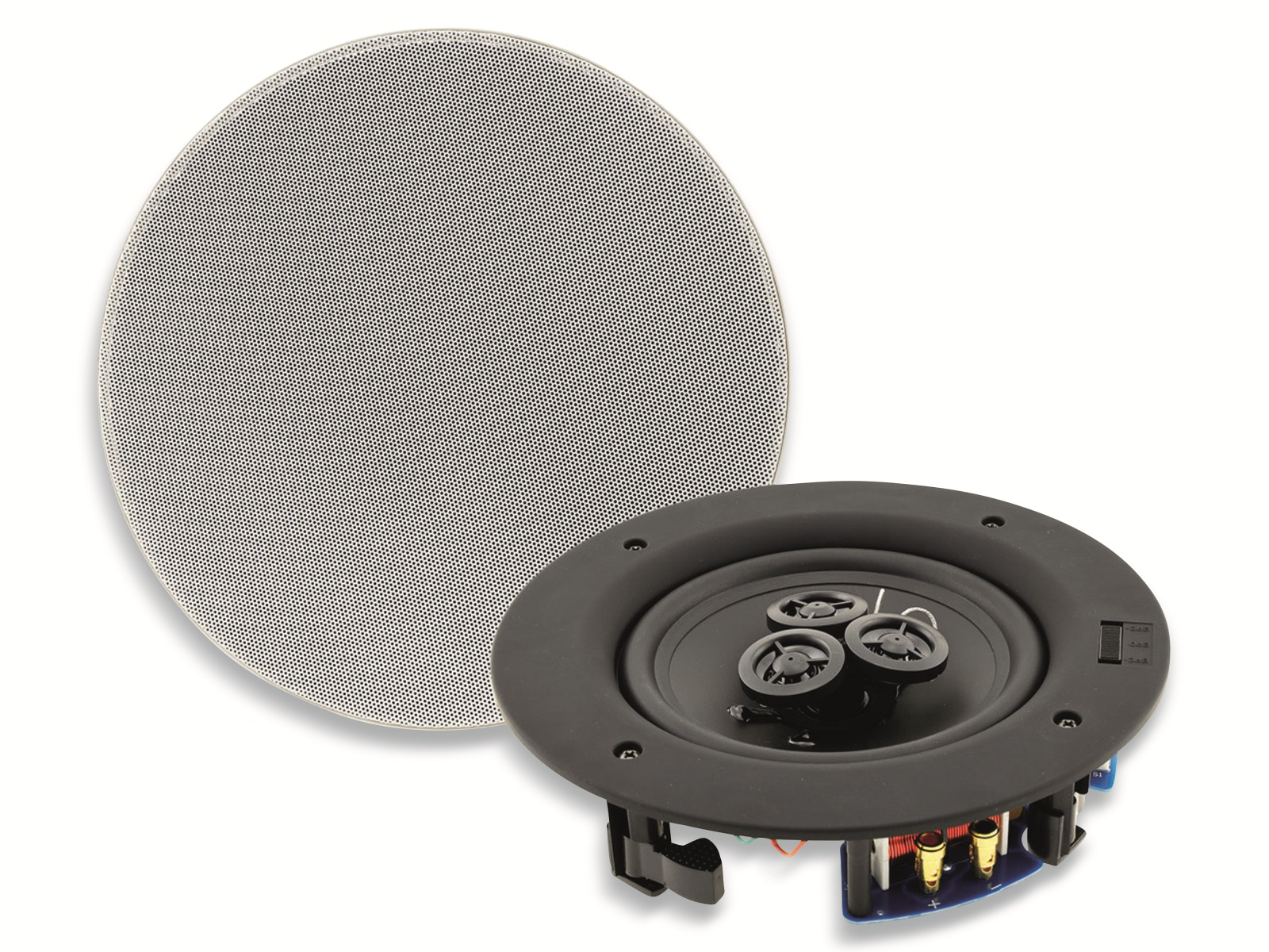 Image of CHILITEC Einbaulautsprecher CTE-30W, 80 W, rund, weiß
