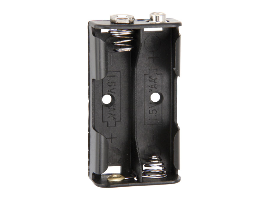 Image of Batteriehalter, 2x Mignon, Clipanschluss