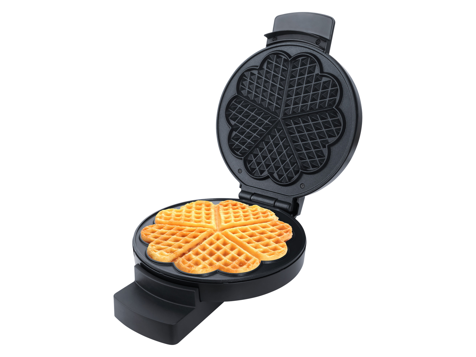 Image of STEBA XL Waffeleisen WE 3 XL, Ø18,5cm, 5 Herzwaffeln, 900W