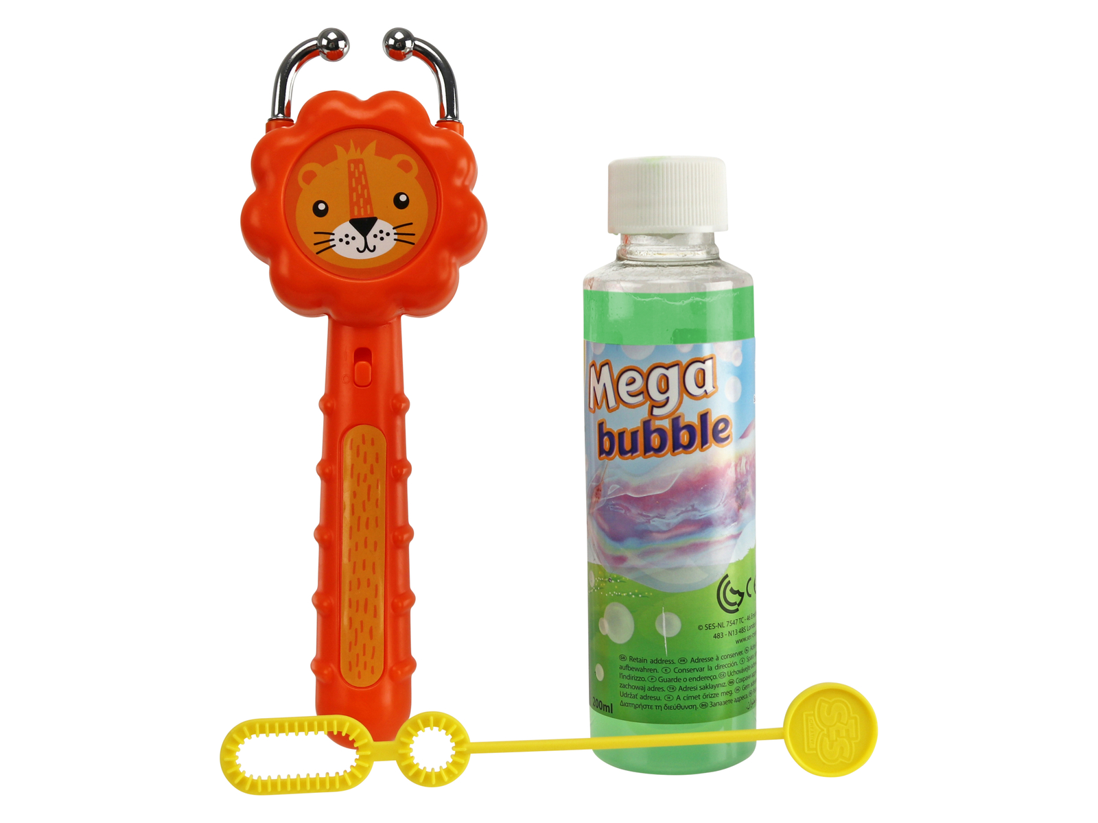 Image of Bubble Pop, Seifenblasen-Platzer, mit Sound, Löwe