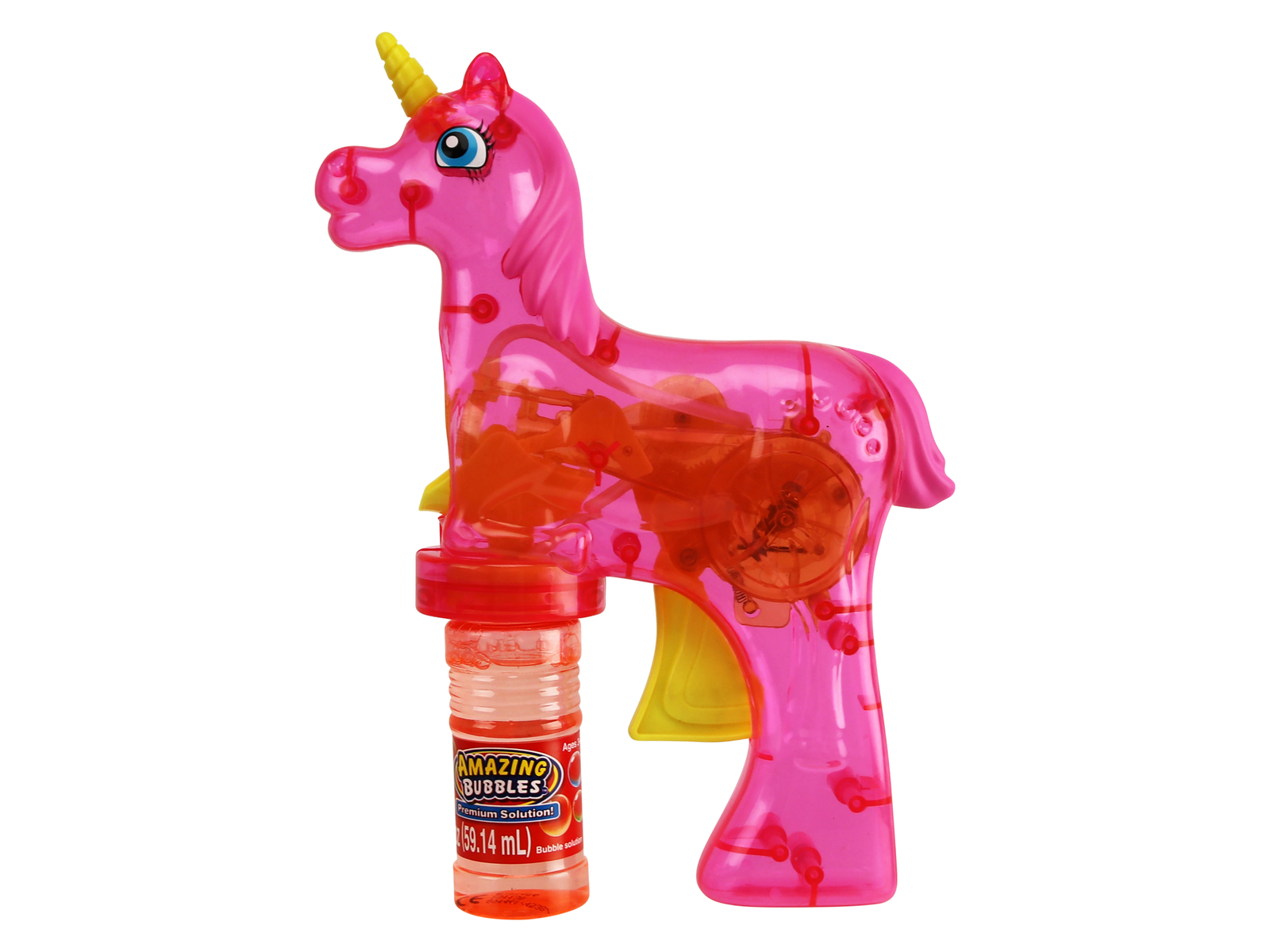 Image of Seifenblasen-Pistole, Einhorn, 59,14 ml