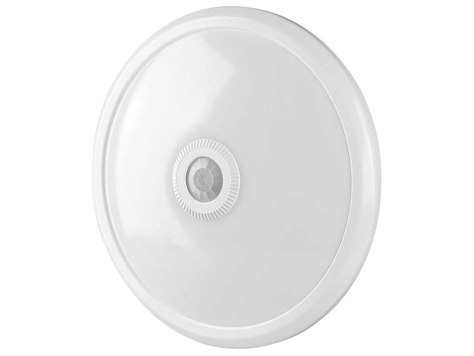Deckenleuchte - 12 Watt und 900 Lumen - Inkl eingebautem Bewegungssensor - 6400K Tageslichtweiß - IP20 für Innenräume - Deckenlampe weiß - LED Innenraumbeleuchtung