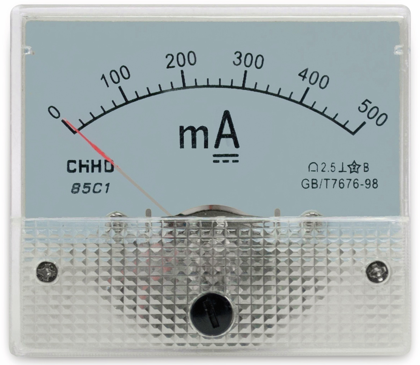 Image of Einbau-Messinstrument, 0...500 mA-