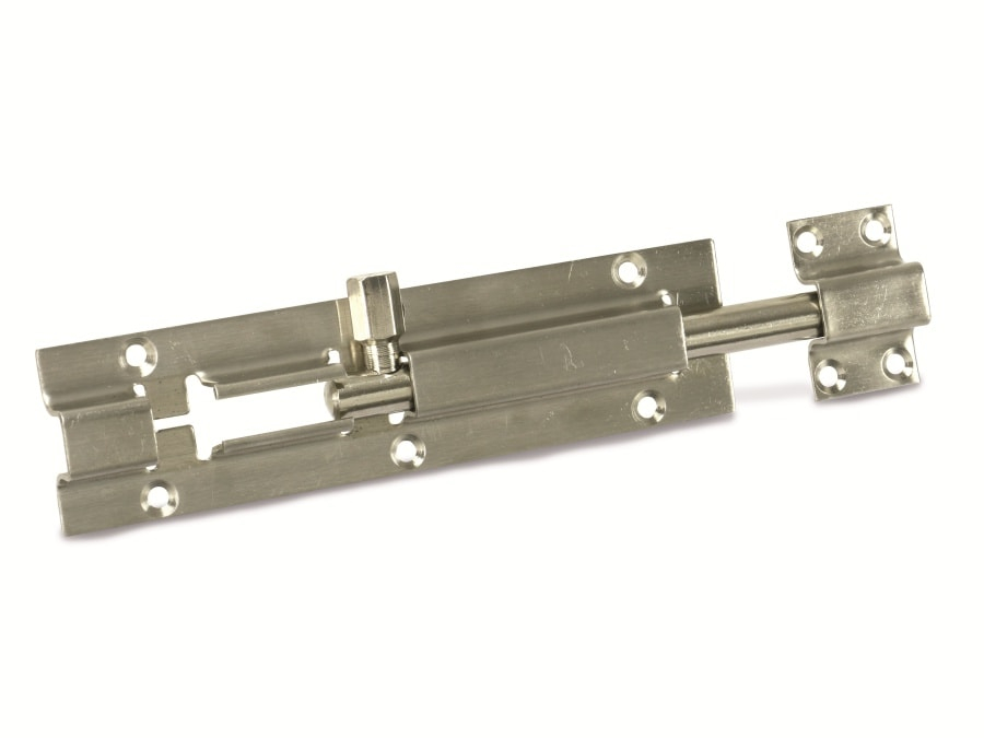 Edelstahl-Riegel rostfrei 100 mm - Masterproof