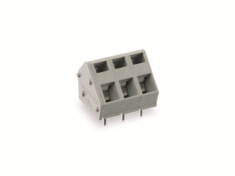 Leiterplattenklemme SUPU 256703, 3-polig, RM 5, 16 A/250 V