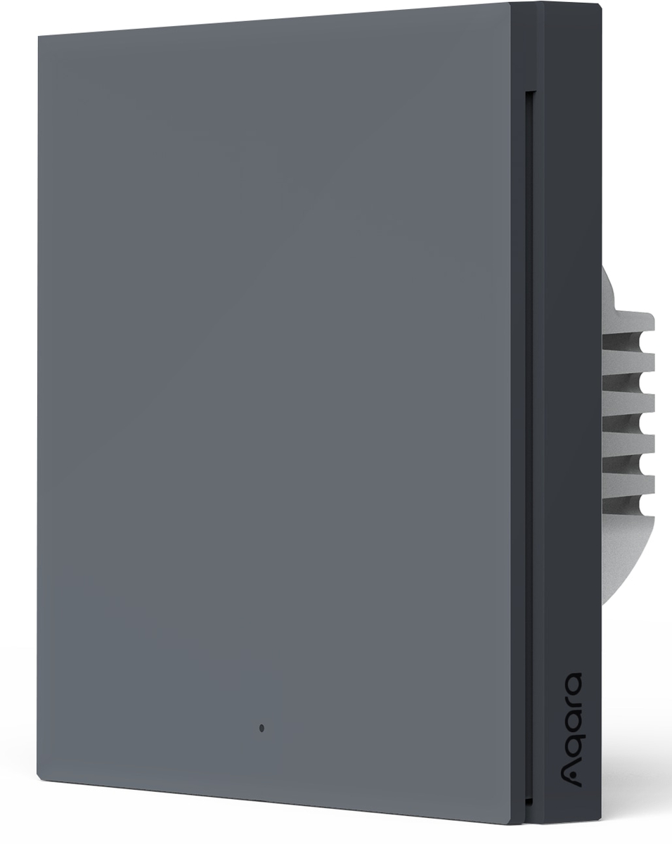 Image of AQARA Funk-Wandschalter WS-EUK01-G, H1, grau