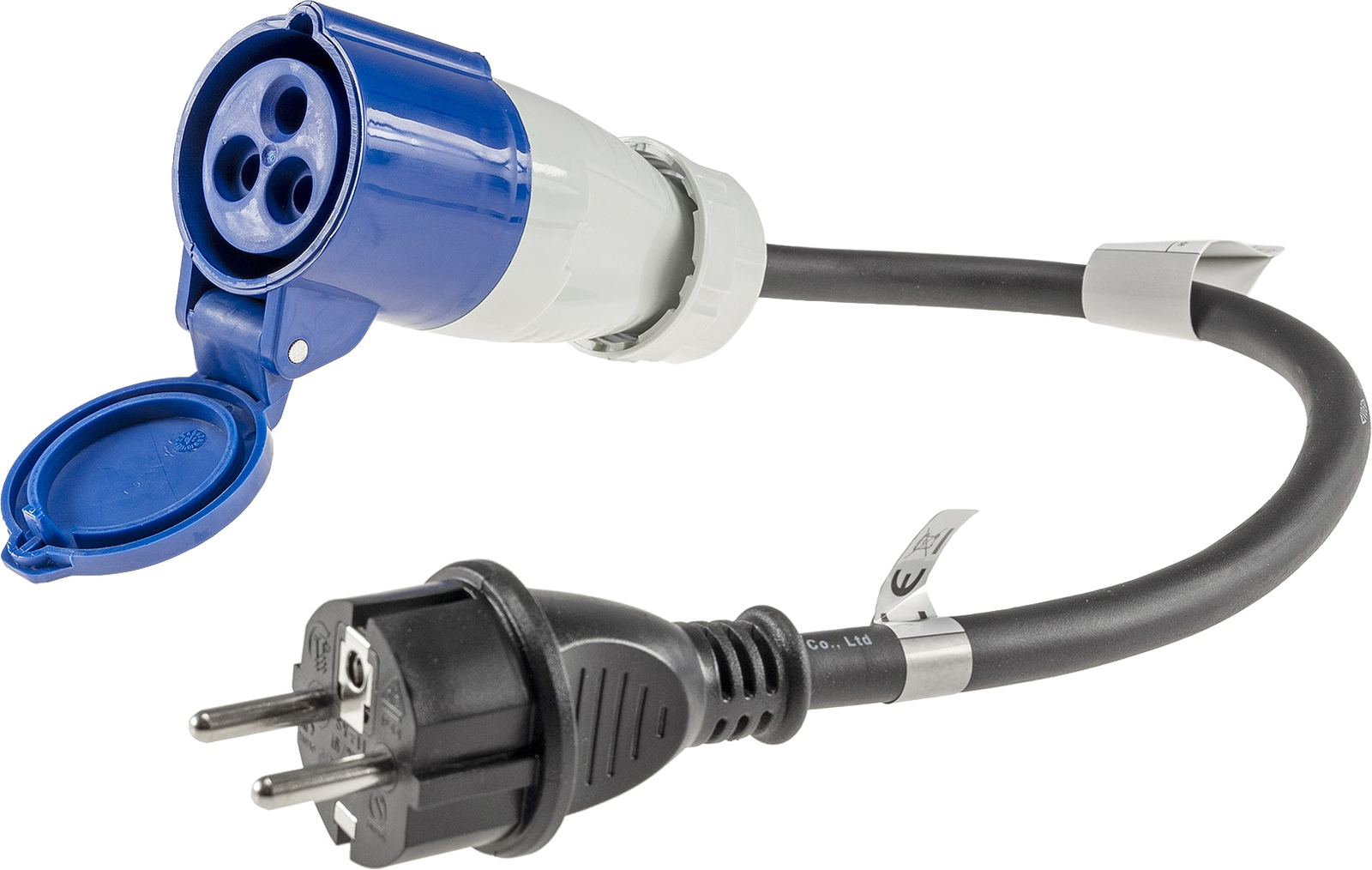 Image of CHILITEC CEE-Adapter 22851, 0,35 m, CEE auf Schutzkontaktstecker