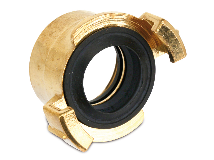 Fukana Schnellkupplung mit Innengewinde 33102 messing 3 4 ig (innen ca 24mm) Geka kompatibel