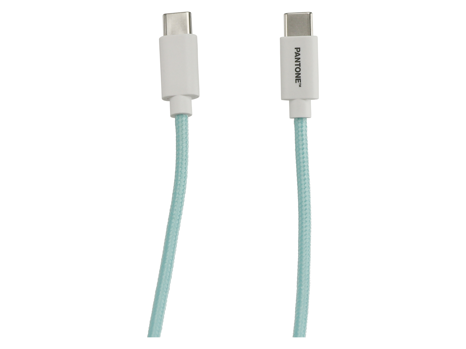 PANTONE, USB-Ladekabel, USB-C-USB-C, 1,5 m, Cyan