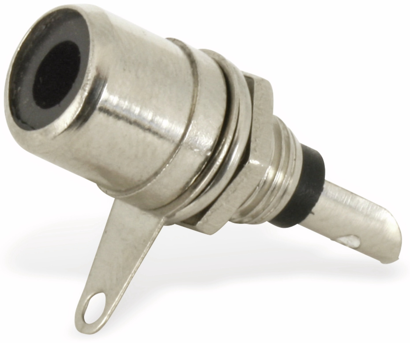 Image of S-IMPULS Cinch-Einbaubuchse, schwarz, 6 mm