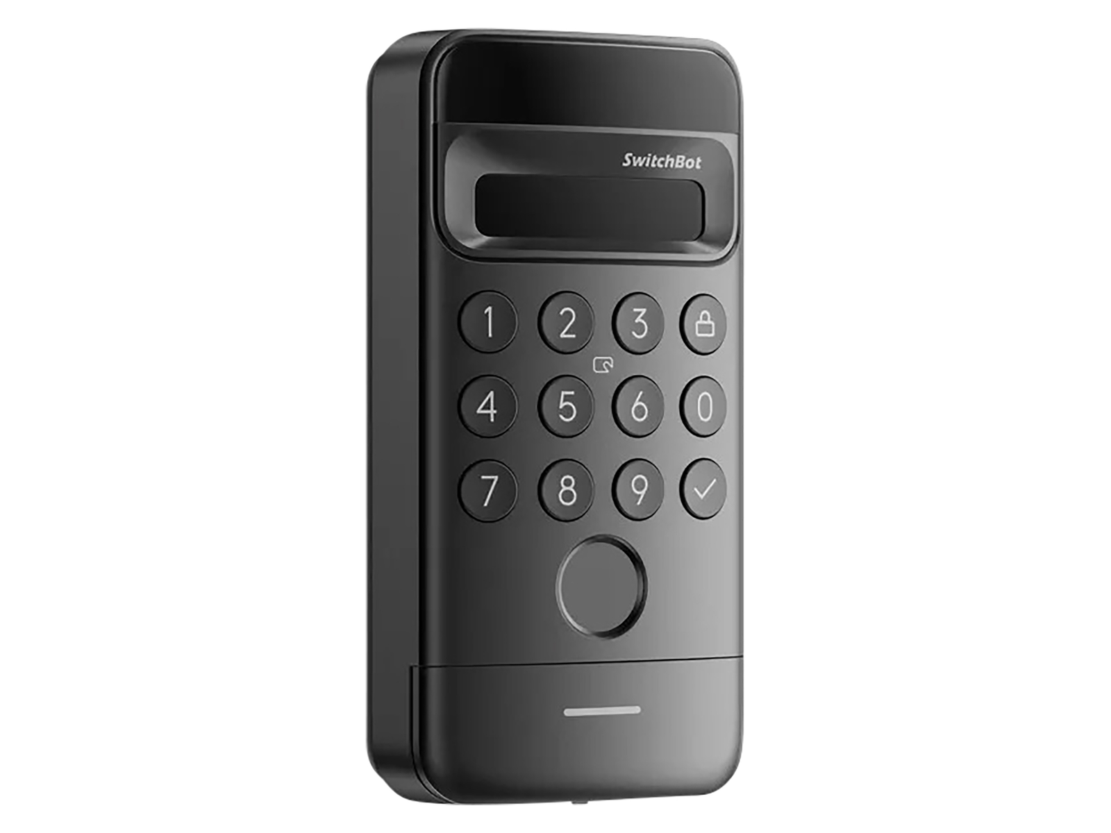 Image of SWITCHBOT Smartes Codeschloss, Keypad Vision für Lock, schwarz