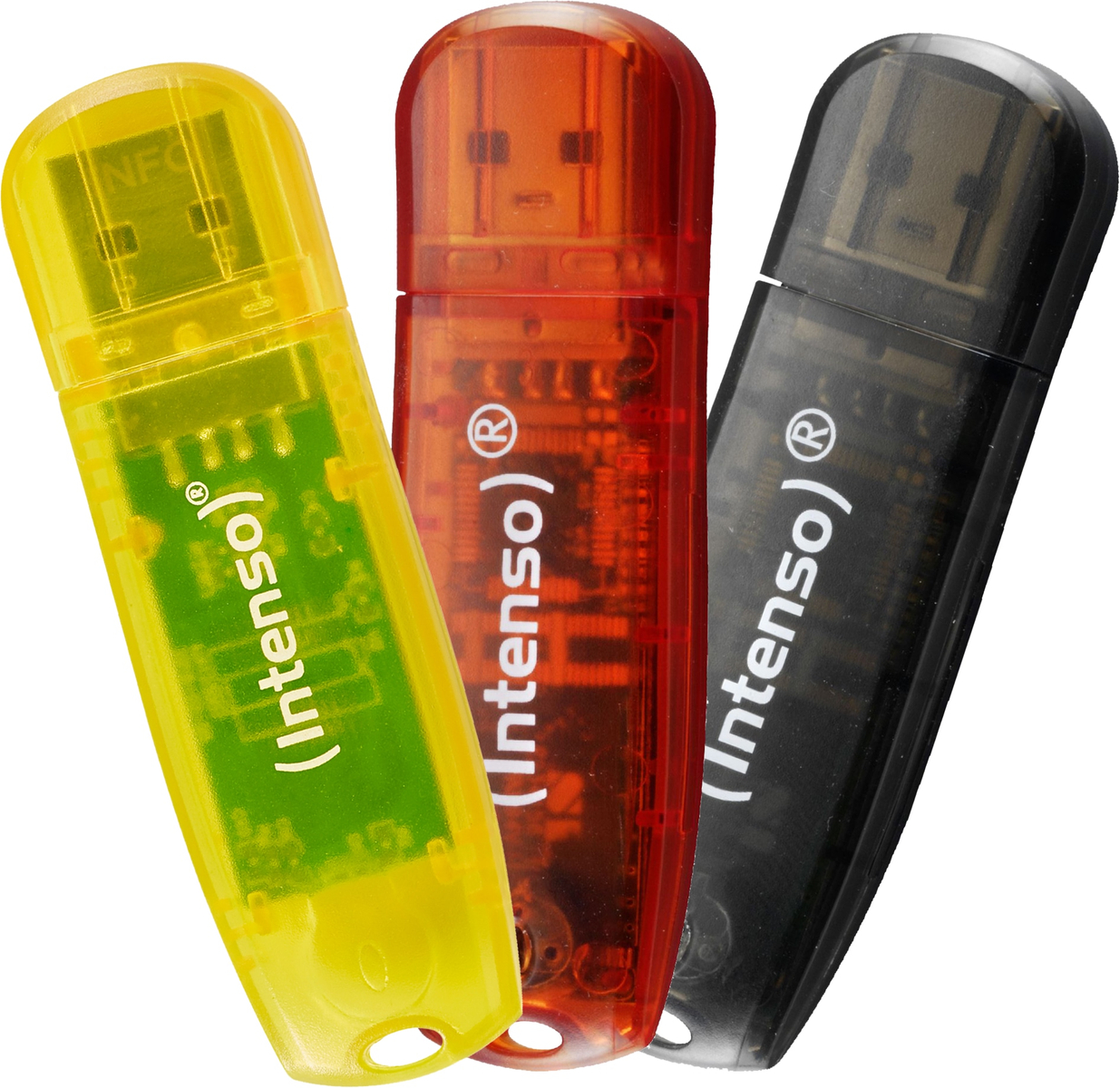 INTENSO USB-Stick Rainbow Line 3502483 USB 2.0 32GB 3er Pack