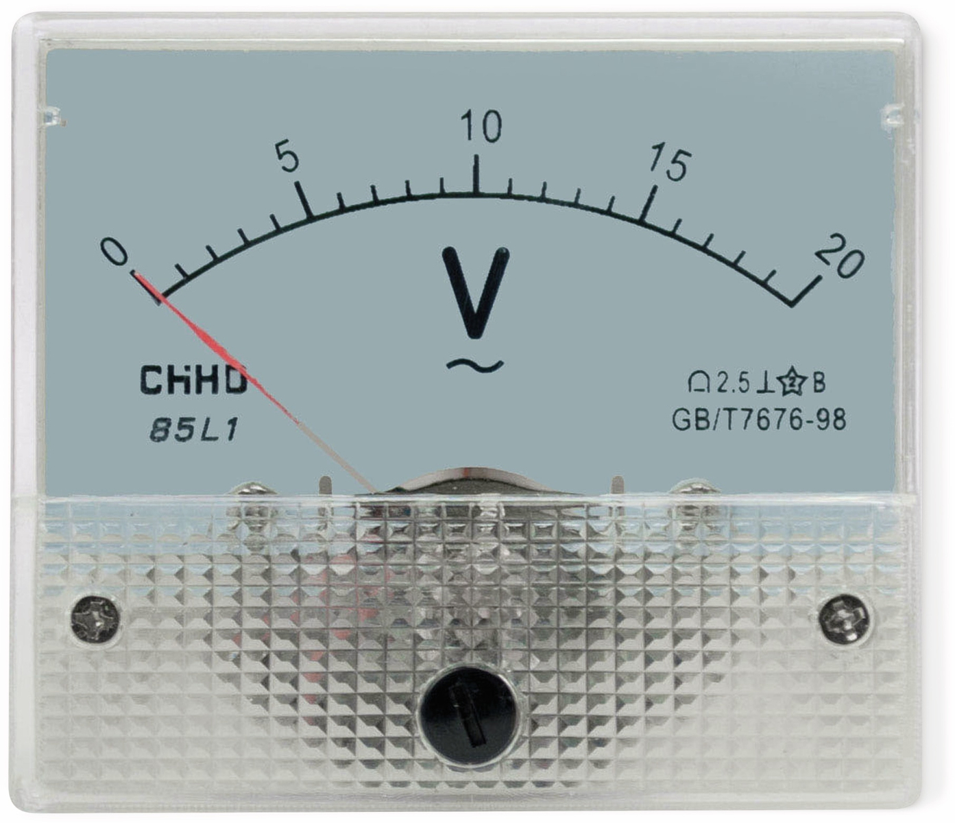 Pollin-choice - Einbau-Messinstrument 020 v