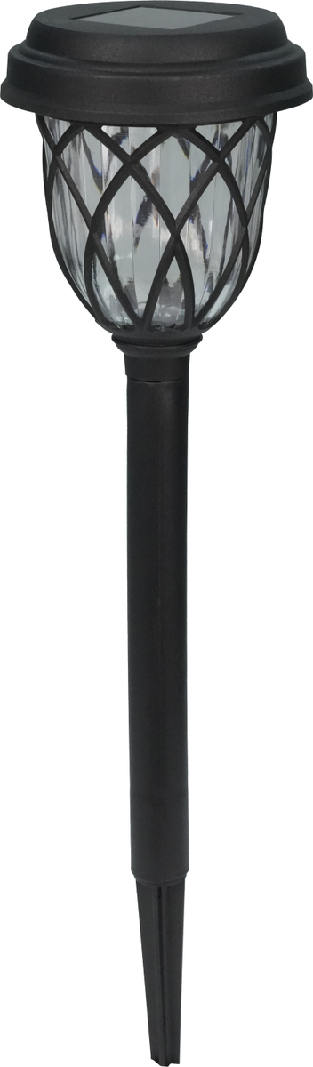 Image of BLULAXA Solar LED-Gartenleuchte 51018, 3000K, IP44, schwarz