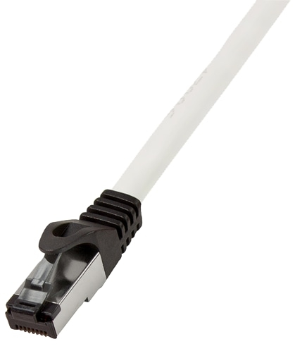 LogiLink Premium Patchkabel, Kat. 8.1, S/FTP, 0,5 m, grau