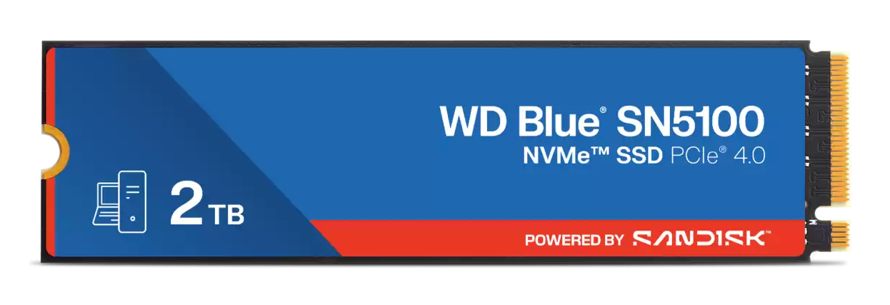WESTERN DIGITAL M.2 SSD SN5100 2TB
