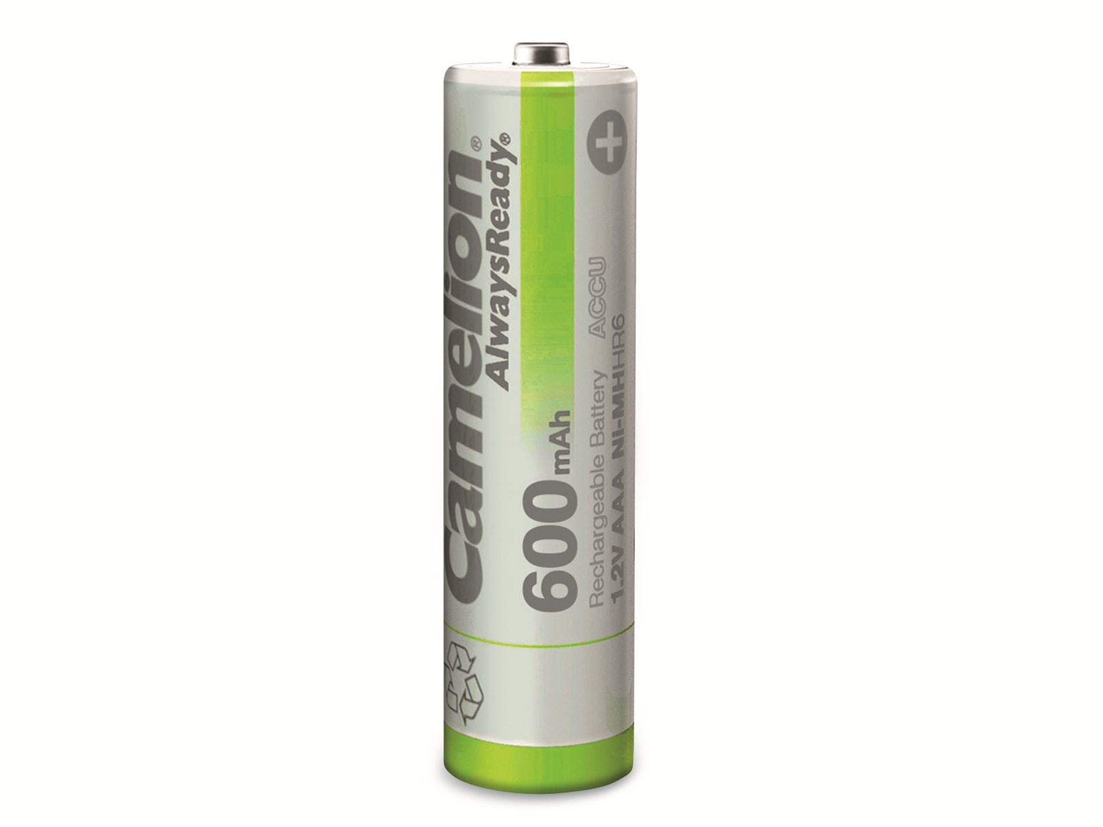 Image of CAMELION NiMH-Micro-Akku AlwaysReady, 600 mAh, 4 Stück
