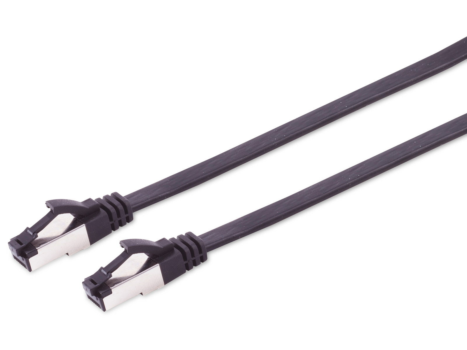 Shiverpeaks - s-impuls CAT81 Netzwerkkabel flach tpe schwarz 100 m