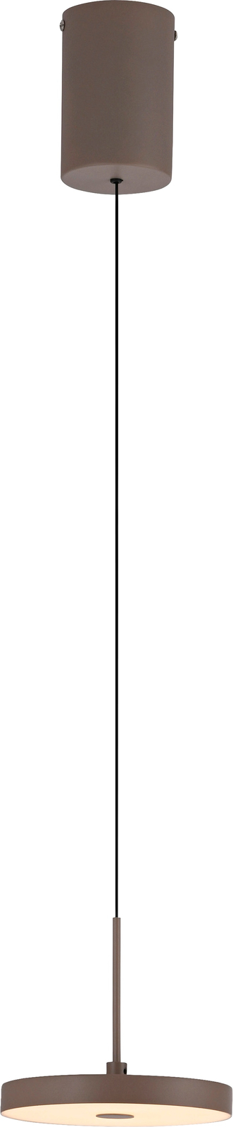 JUST LIGHT LED-Pendelleuchte 13140-39, 6,8W, 3000K, 790lm, warmweiß, IP20, sand