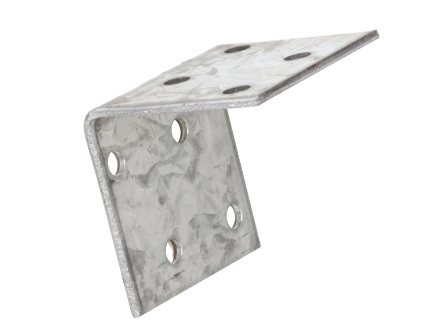 Masterproof Profesional - masterproof professional Lochplattenwinkel Winkelverbinder 40 mm x 40 mm x 40 mm x 20 mm feuerverzinkt