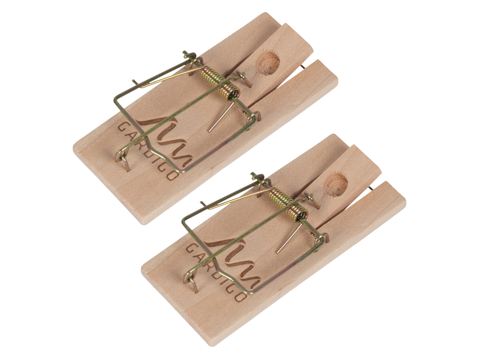 GARDIGO Mausefalle, Holz, 2 Stück