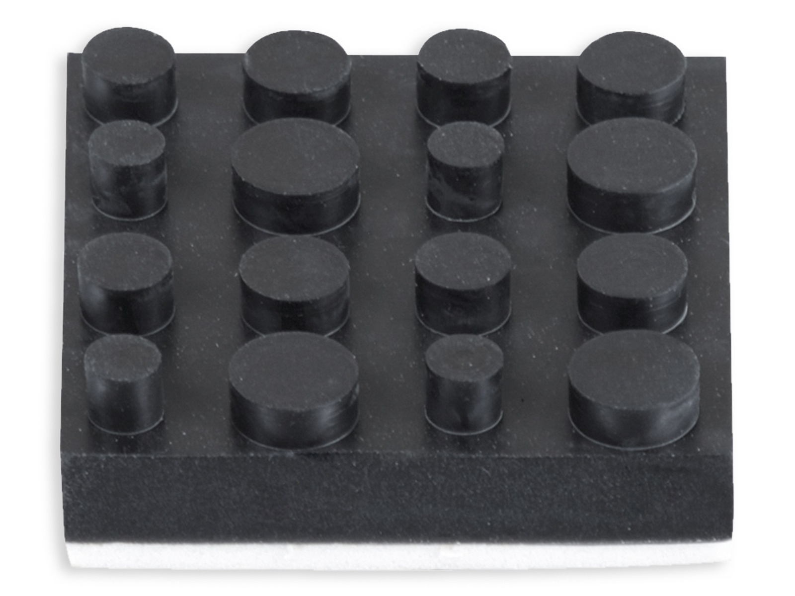 Image of DYNAVOX Antivibe Gerätefüße-Set 4 Stück, Gummi, 40x40 mm