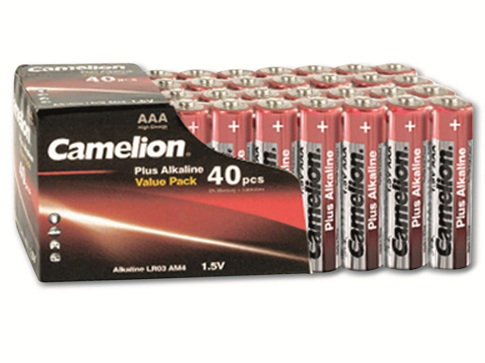 Image of CAMELION Micro-Batterie-Set Plus Alkaline, 40 Stück