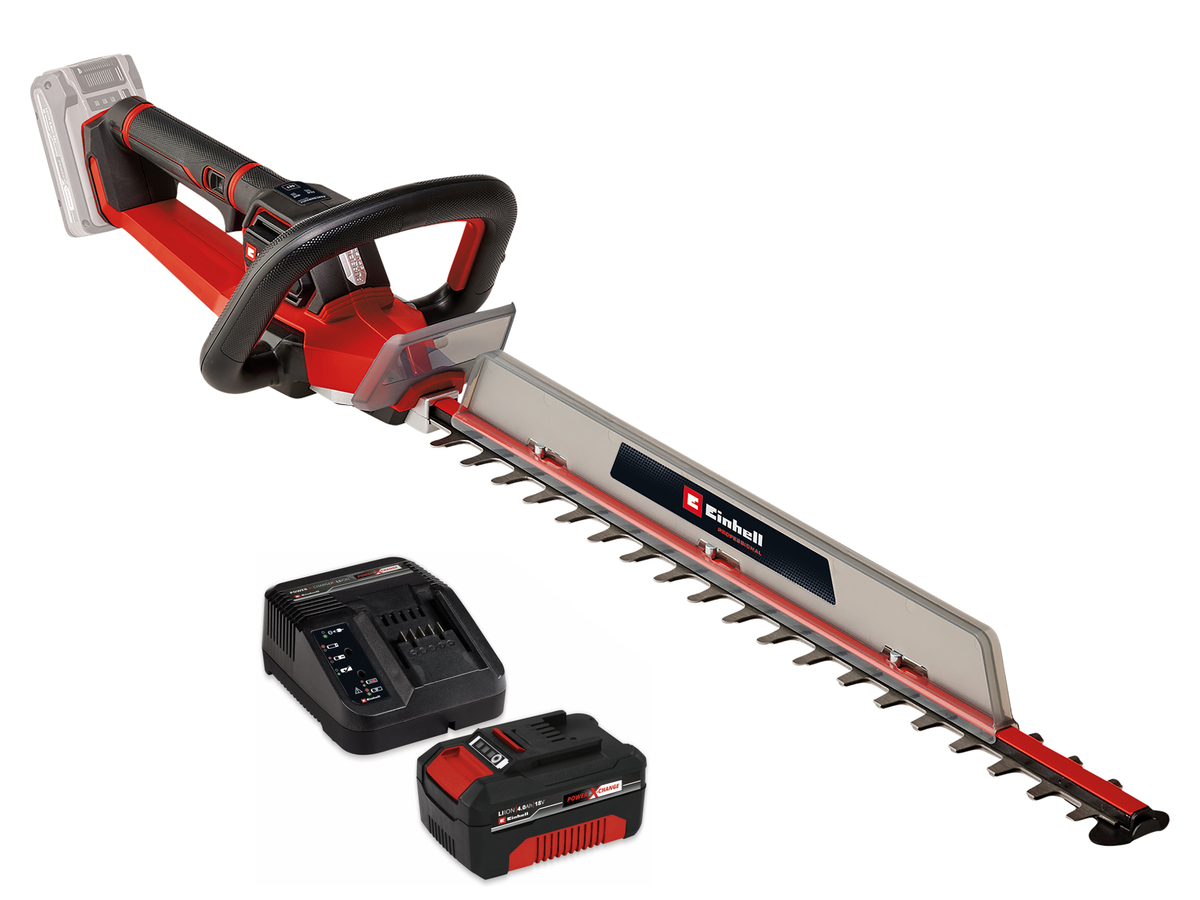 EINHELL PROFESSIONAL Akku-Heckenschere GP-CH 18/61 Li BL Kit (1x 4,0 Ah)