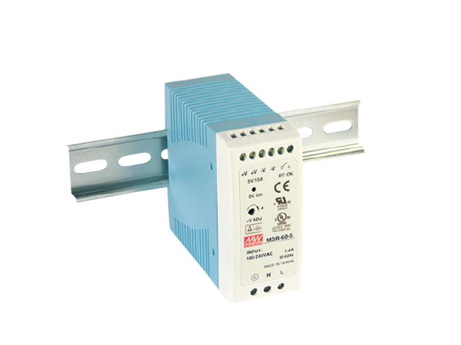 Hutschienen-Schaltnetzteil MDR-60-5 5 V- 10 a - Mean Well