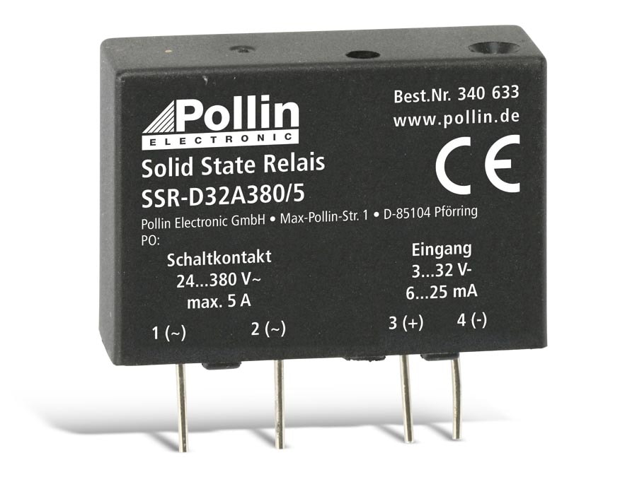 Solid State Relais SSR-D32A380/5, 3...32 V-, 5 A/380 V~