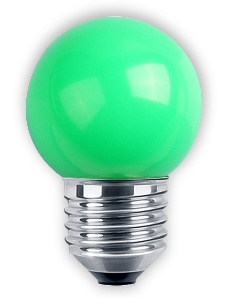 Image of BLULAXA LED-Lampe E27, 1 W, IP44, grün