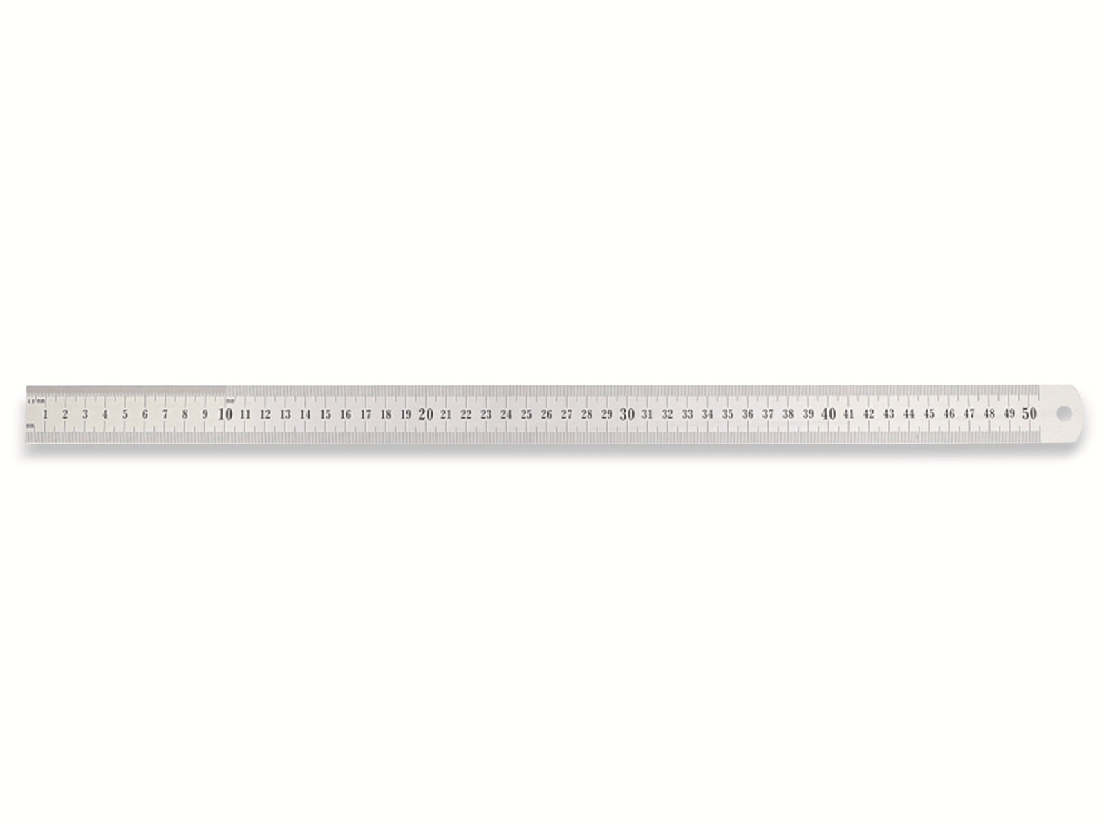 Image of BGS TECHNIC Metall-Maßstab 50889, 50 cm, biegsam, rostfrei