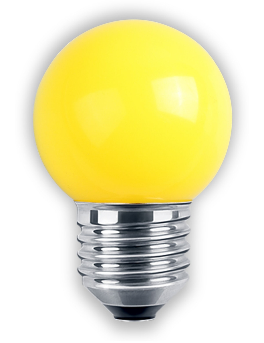 Image of BLULAXA LED-Lampe E27, 1 W, IP44, gelb