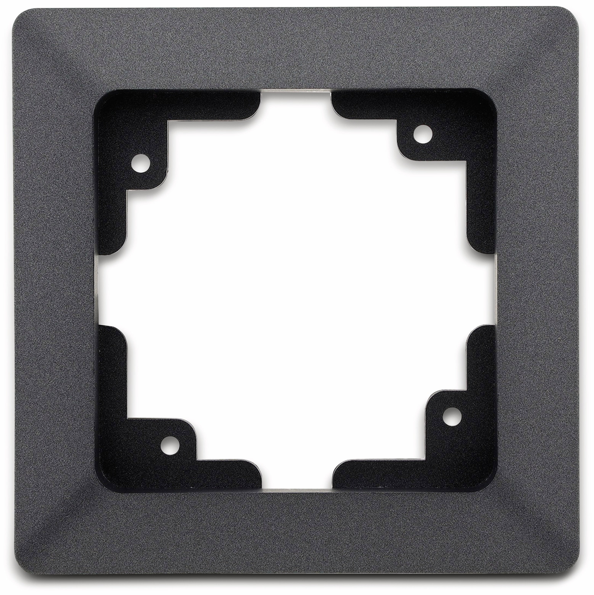 MILOS Abdeckrahmen 23051, 1-fach, Innenmaß 55x55 mm, anthrazit