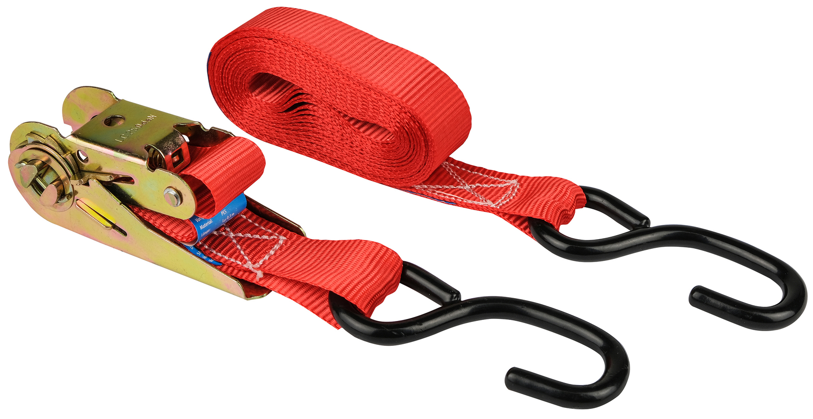 Spanngurt 10317 500x25 cm mit Ratsche nach en 12195-22000 - LAS